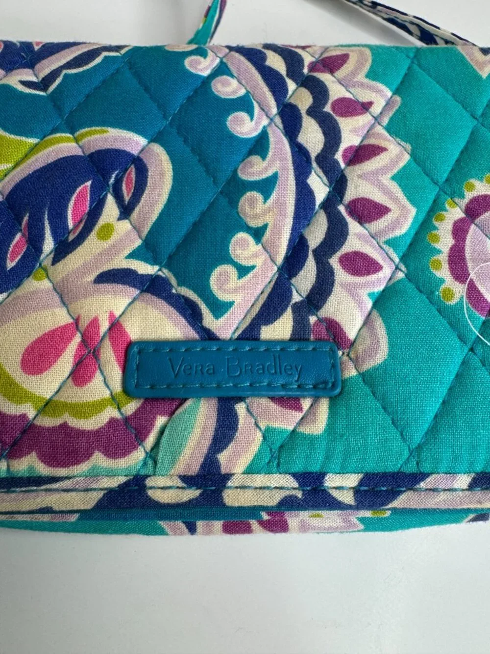 Vera Bradley Crossbody Wallet 24375-N11, 5120004513, 200254 Removable Strap Quil